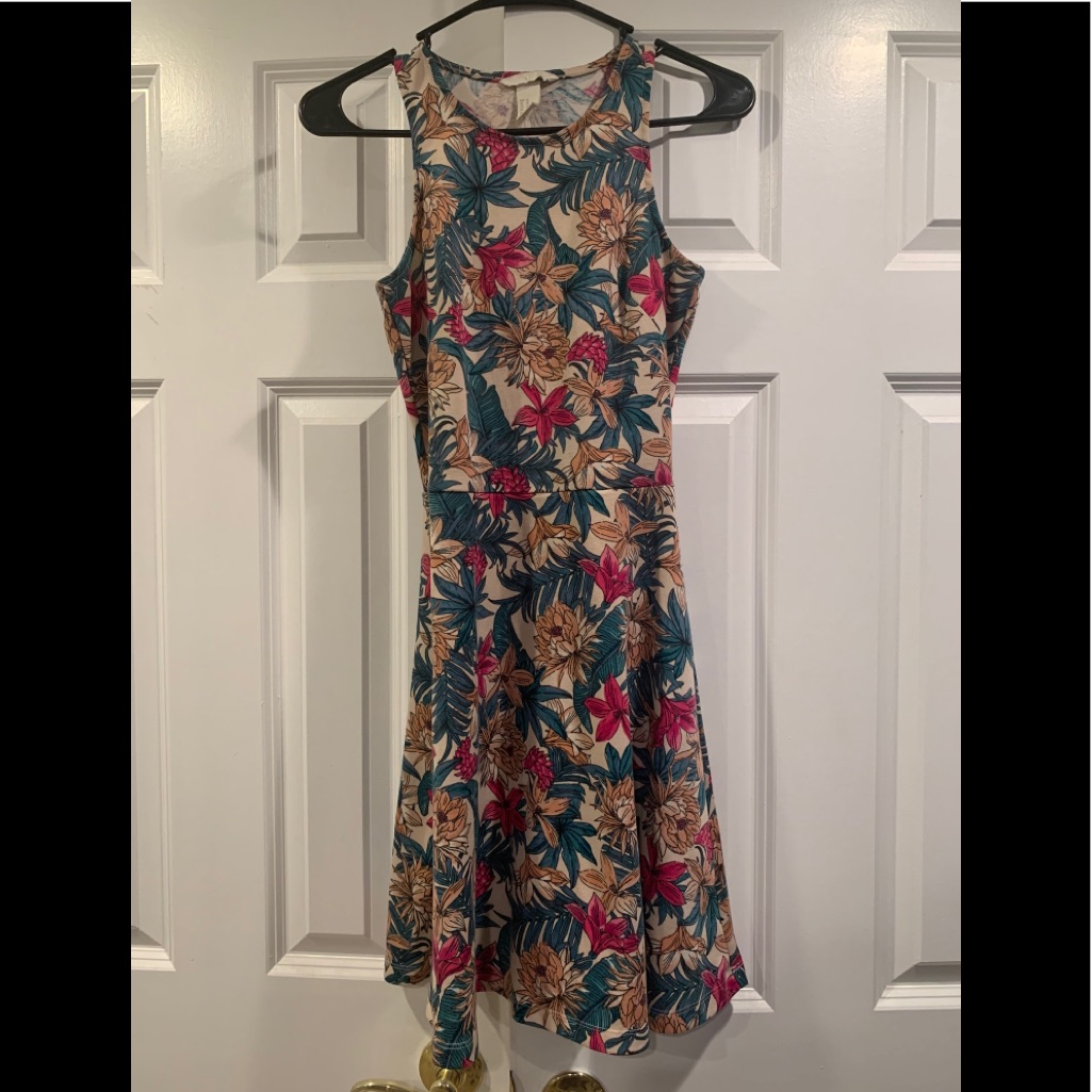 H&M Floral Dress Size Extra Small